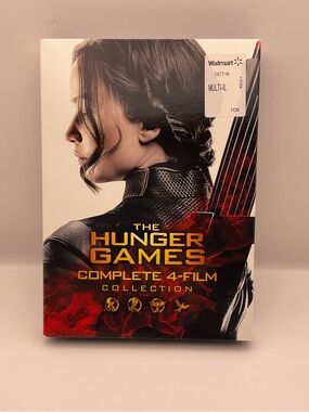 (4x DVD Bundle) Hunger Games, Catching Fire, Mockingjay Part 1 & 2 Lawrence